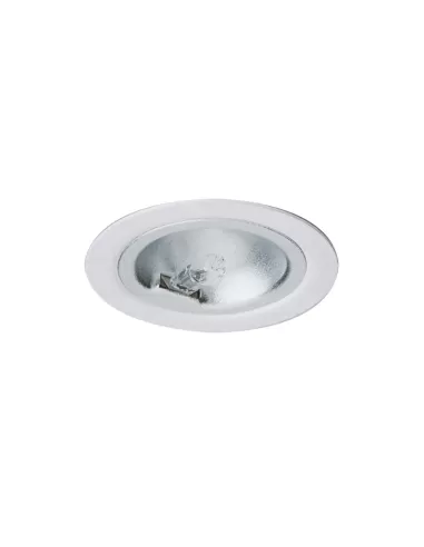 Side 1696 recessed with horizontal halogen lamp, black